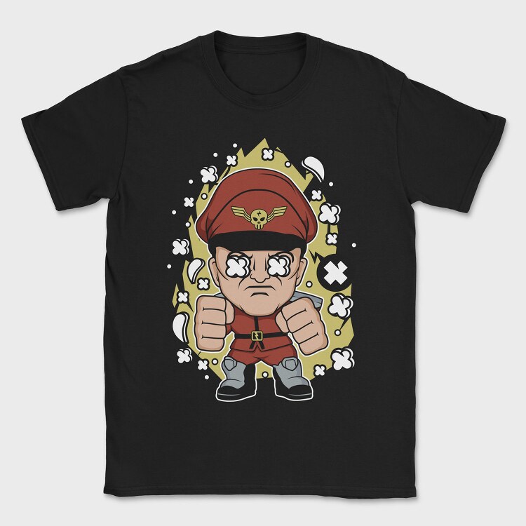 Military Punk Warrior, Tricou Barbati (Unisex)
