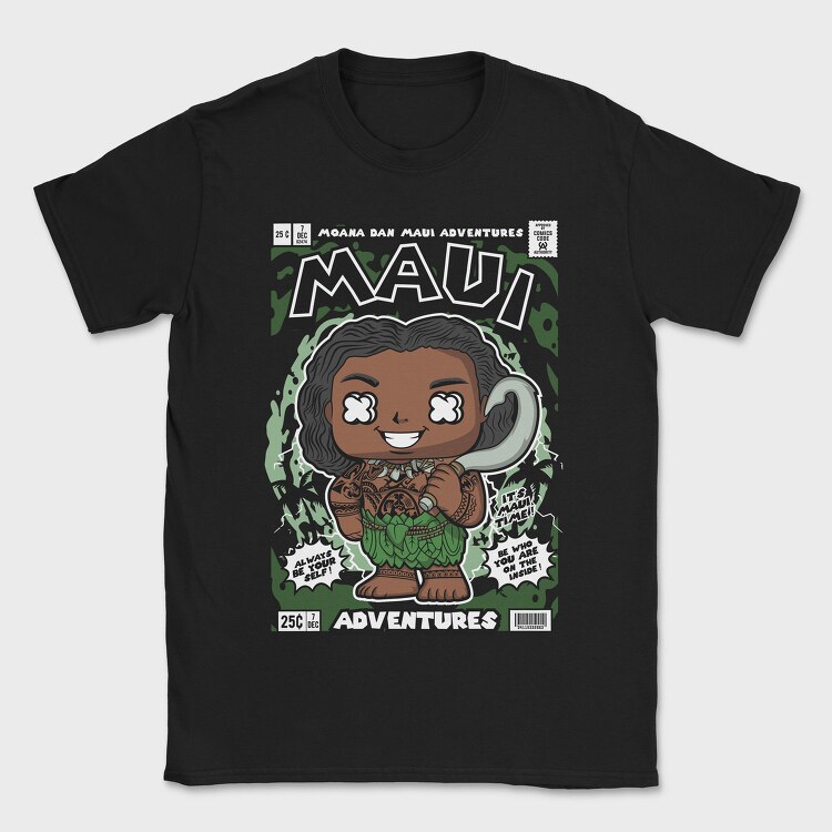 Maui Comic Vibes, Tricou Barbati (Unisex)