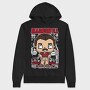 Magnus Mustache Man, Hanorac Oversize Barbati (Unisex)
