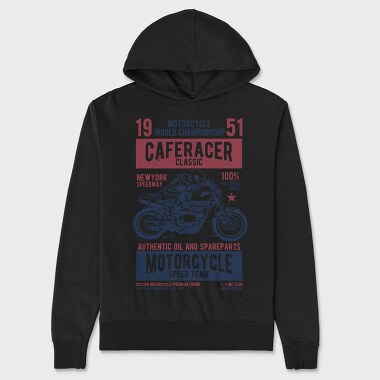 Caferacer Classic Race, Hanorac Oversize Barbati (Unisex)