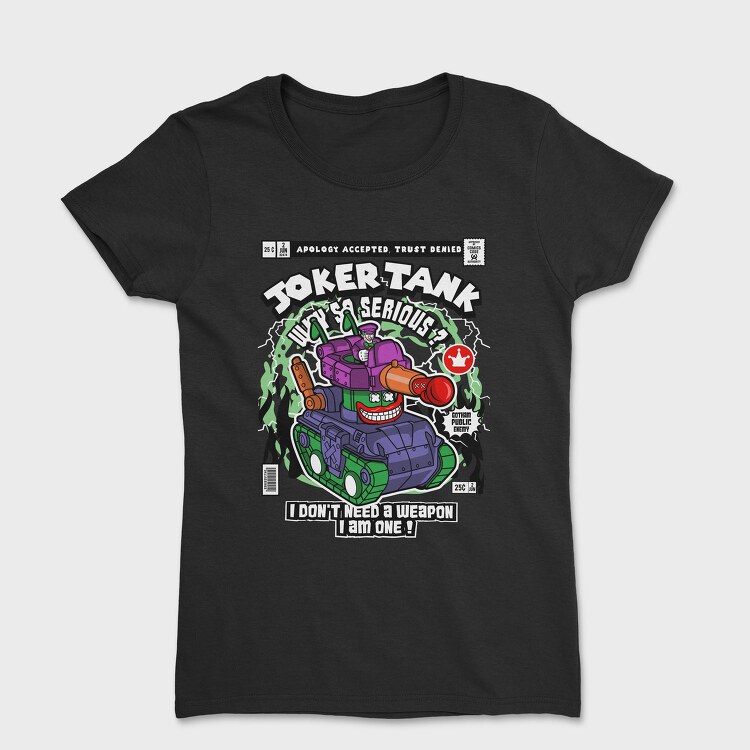 Joker Tank Chaos, Tricou Femei