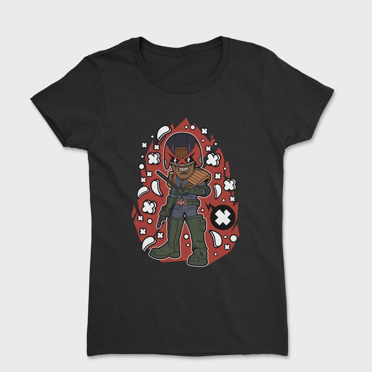Judge Dredd Revolution, Tricou Femei
