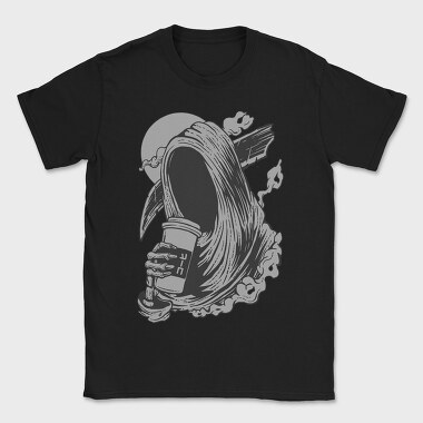 Death Before Decaf, Tricou Barbati (Unisex)
