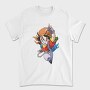 Cartoon Retro Dragon Ball Z 5, Tricou Barbati (Unisex)