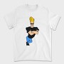 Cartoon Retro Johny Bravo 5, Tricou Barbati (Unisex)