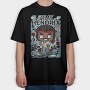 Jimi Hendrix Rock Star, Tricou Oversize Barbati (Unisex)