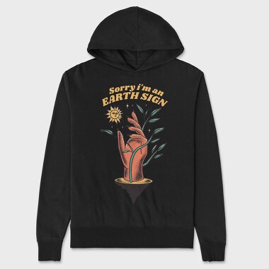 Earth Sign, Hanorac Oversize Barbati (Unisex)