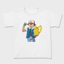 Cartoon Retro Pokemon 4, Tricou Copii