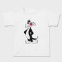 Cartoon Retro Silvestre 3, Tricou Copii