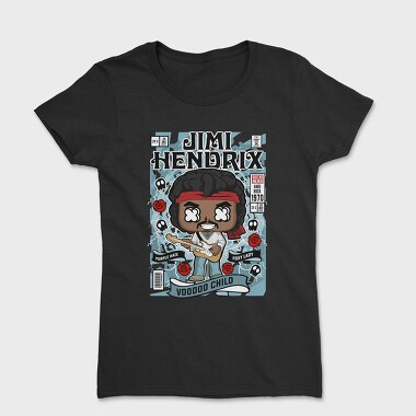 Jimi Hendrix Rock Star, Tricou Femei