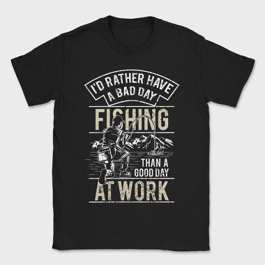 Fishing, Tricou Barbati (Unisex)