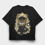 Lokis Thunder Strike, Tricou Oversize Barbati (Unisex)