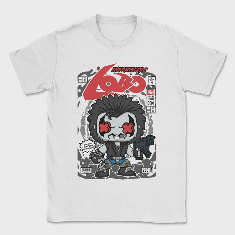 Lobos Edge, Tricou Barbati (Unisex)