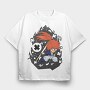 Kung Fu Ninja Warrior, Tricou Oversize Barbati (Unisex)