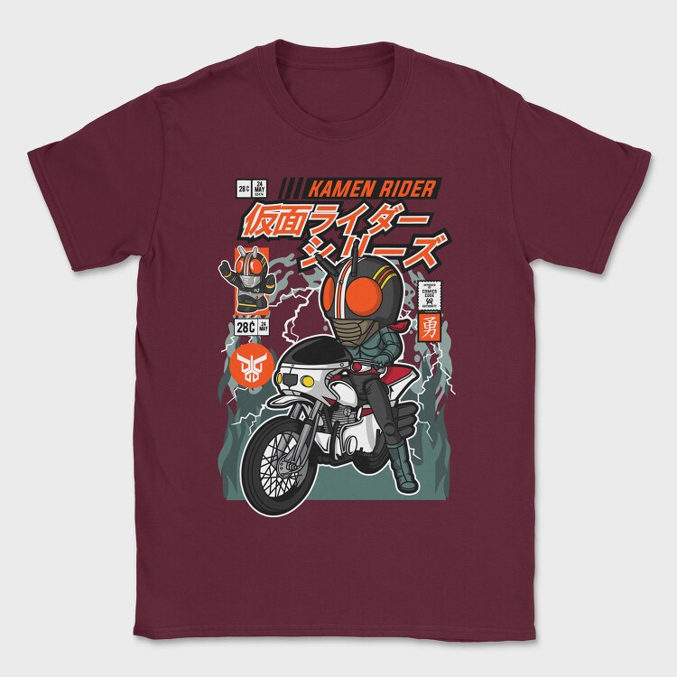 Kamen Rider Rider, Tricou Barbati (Unisex)
