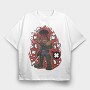 Judge Dredd Revolution, Tricou Oversize Barbati (Unisex)
