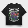 Joker Tank Chaos, Tricou Oversize Barbati (Unisex)