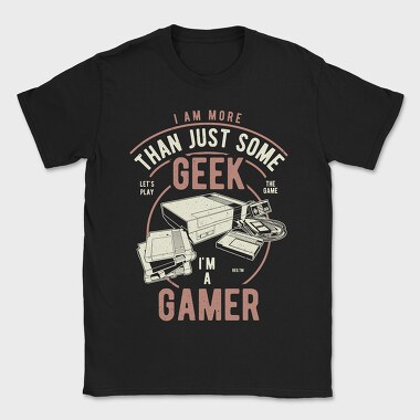 Geek Gamer, Tricou Barbati (Unisex)