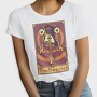 Pixelart Tarot Card the Bassist, Tricou Femei