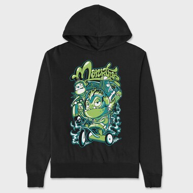 Monster Ride, Hanorac Oversize Barbati (Unisex)
