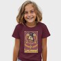 Pixelart Tarot Card the Bassist, Tricou Copii