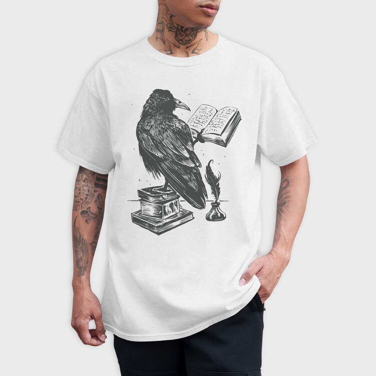 Raven Reading, Tricou Barbati (Unisex)