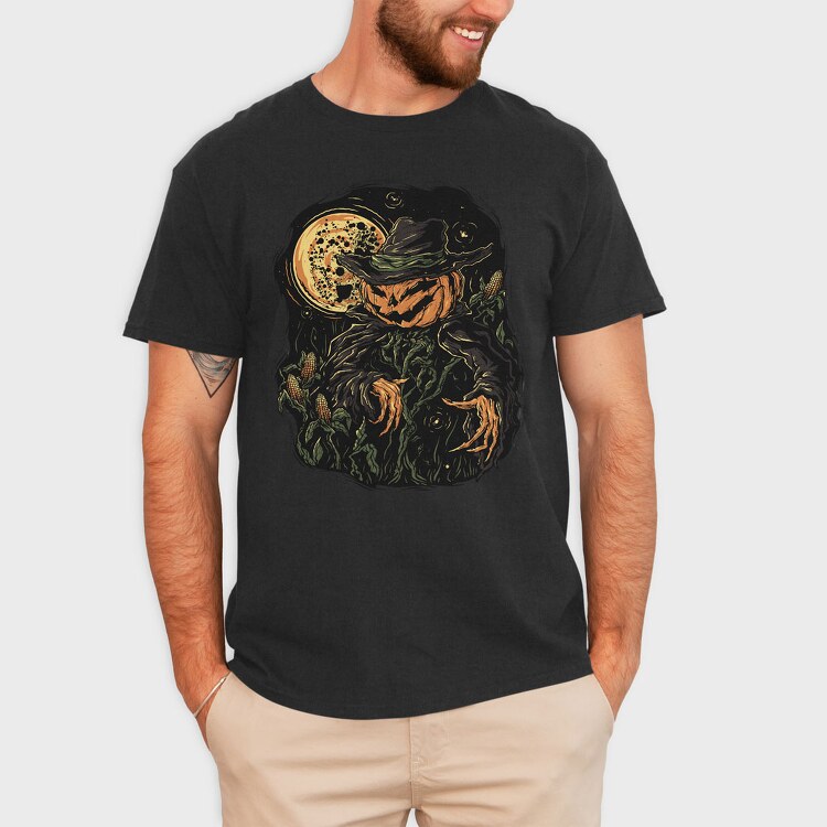 Scarecrow Pumpikin, Tricou Barbati (Unisex)