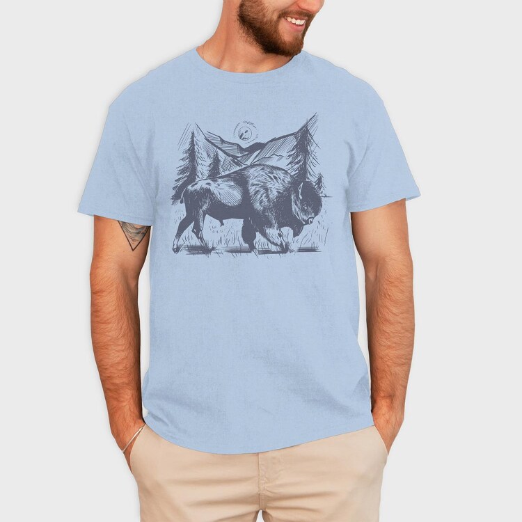 Byson Hand Draw, Tricou Barbati (Unisex)