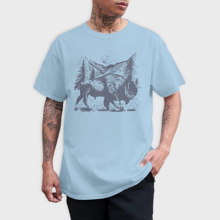 Byson Hand Draw, Tricou Barbati (Unisex)