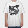 Forest Eagle, Tricou Oversize Barbati (Unisex)