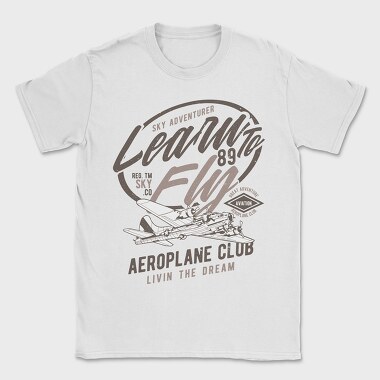 Learn To Fly, Tricou Barbati (Unisex)