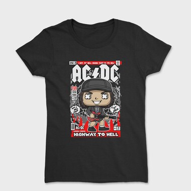 Highway To Hell Rockstar, Tricou Femei