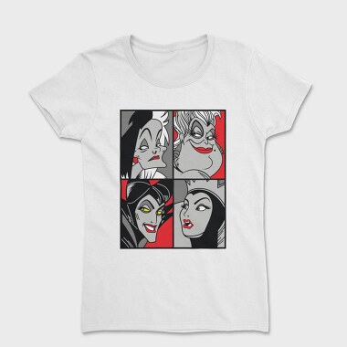 Villanas Disney Pop Art, Tricou Femei