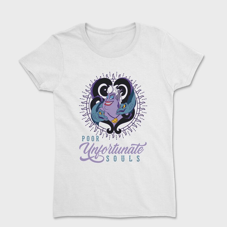 Villanas Disney Ursula A, Tricou Femei
