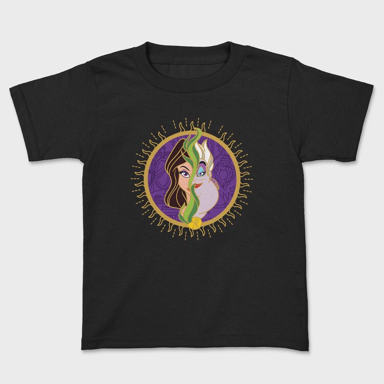 Villanas Disney Ursula B, Tricou Copii