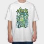 Monster Ride, Tricou Oversize Barbati (Unisex)