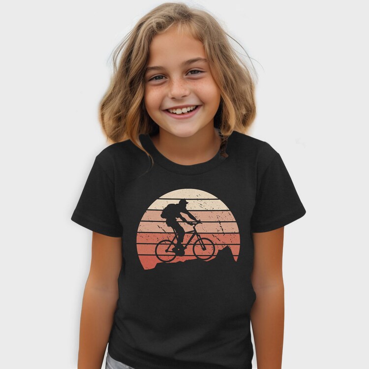 Mountain Bike Vintage, Tricou Copii
