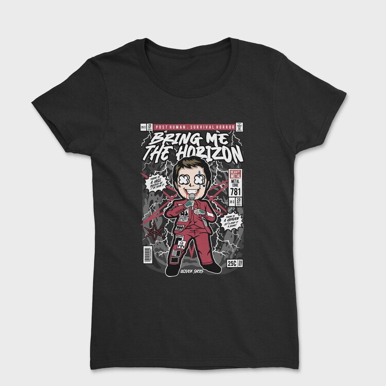 Horizon Horror Comic, Tricou Femei