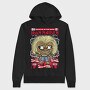Iron Maiden Comic Tee, Hanorac Oversize Barbati (Unisex)