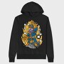 Infinity Warrior, Hanorac Oversize Barbati (Unisex)