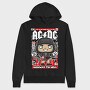Highway To Hell Rockstar, Hanorac Oversize Barbati (Unisex)