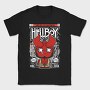 Hellboy Comic Drop, Tricou Barbati (Unisex)