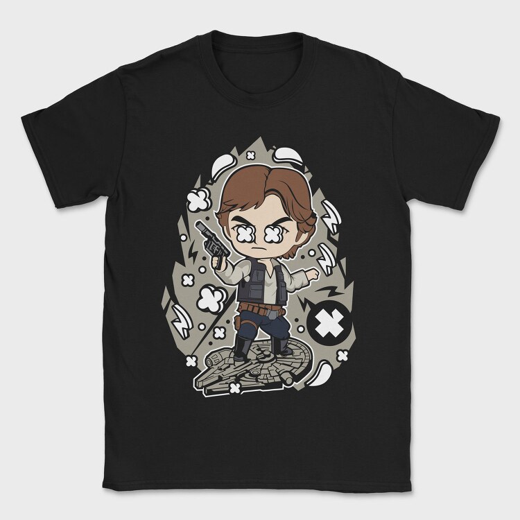 Han Solo Blast, Tricou Barbati (Unisex)