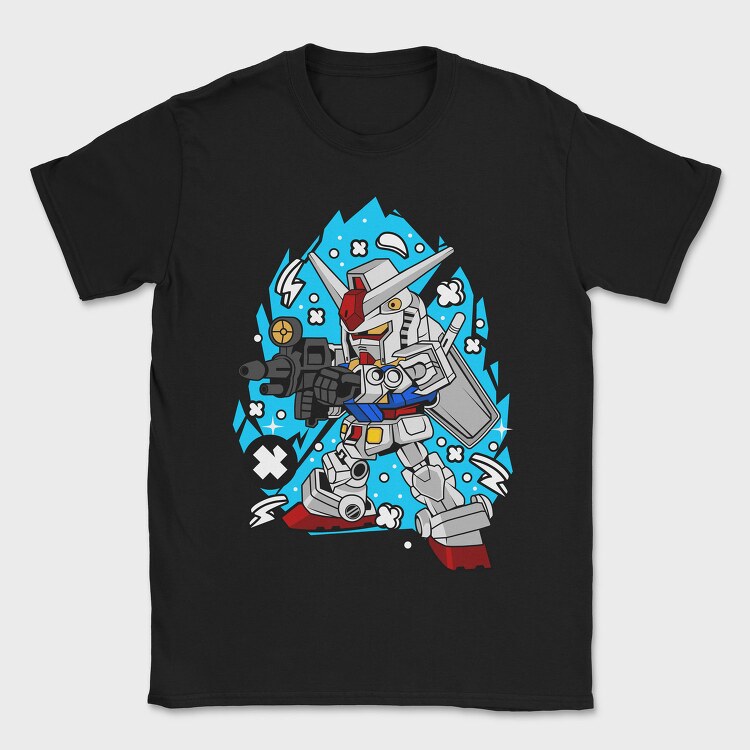 Gundam Burst Storm, Tricou Barbati (Unisex)