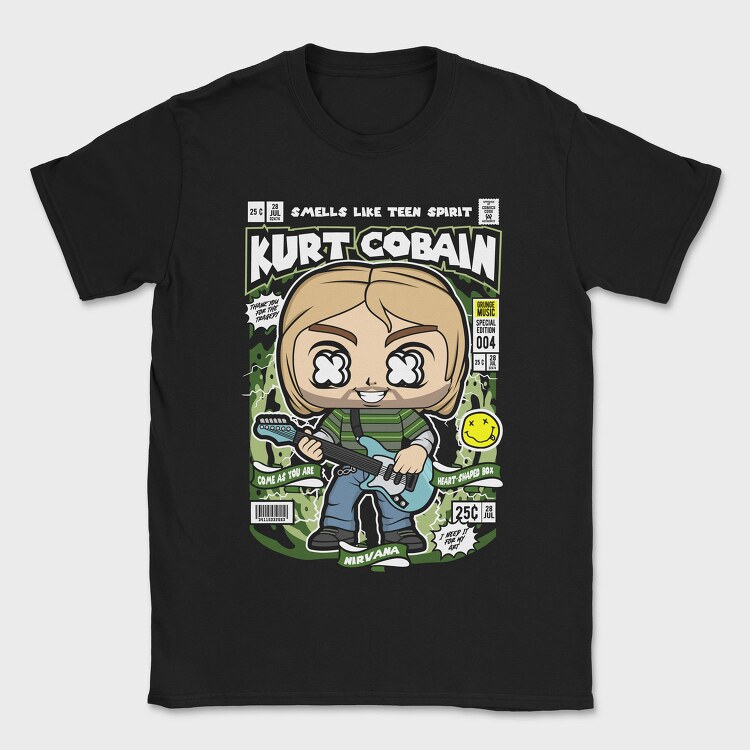 Grunge Spirit Guitar, Tricou Barbati (Unisex)