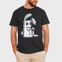 Trippy Bunny, Tricou Barbati (Unisex)