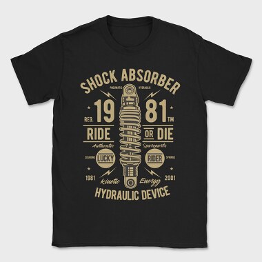Shock Absorber, Tricou Barbati (Unisex)