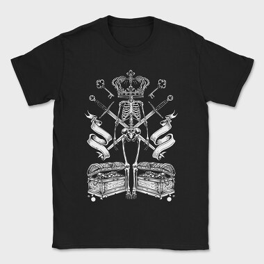 Skeleton King, Tricou Barbati (Unisex)