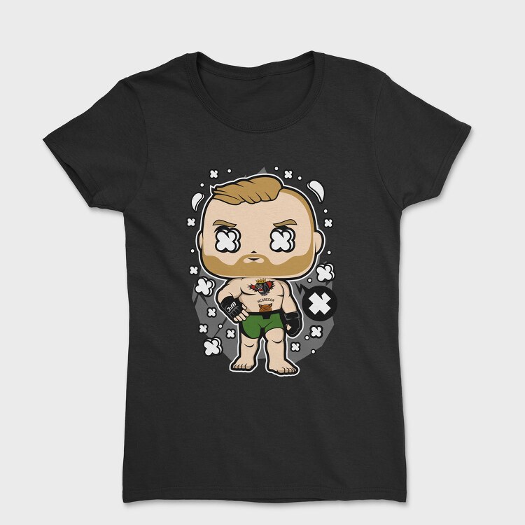 Fighting Champion Pop Art, Tricou Femei
