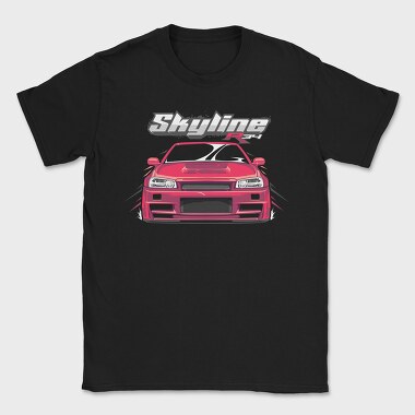 Skyline, Tricou Barbati (Unisex)